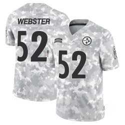 Mike Webster Pittsburgh Steelers Limited Men's 2024 Salute to Service Jersey (Arctic Camo)
