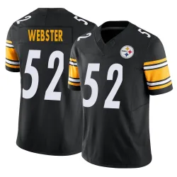 Mike Webster Pittsburgh Steelers Limited Men's Vapor F.U.S.E. Jersey (Black)