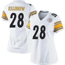 Miles Killebrew Pittsburgh Steelers Game Women's Jersey (White)