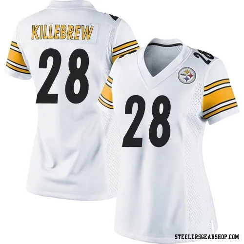 Miles Killebrew Pittsburgh Steelers Game Women's Jersey (White)