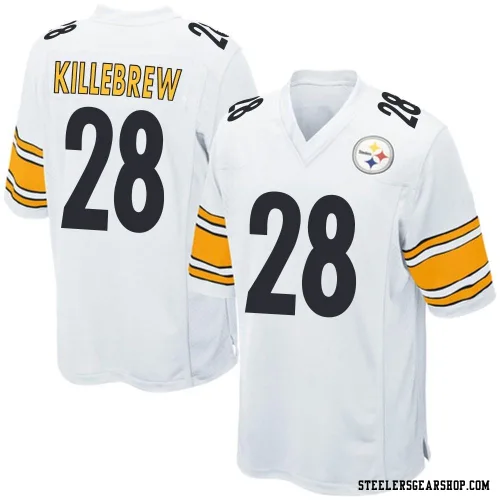Miles Killebrew Pittsburgh Steelers Game Youth Jersey (White)