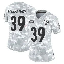 Minkah Fitzpatrick Pittsburgh Steelers Limited Women's 2024 Salute to Service Jersey (Arctic Camo)