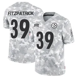 Minkah Fitzpatrick Pittsburgh Steelers Limited Youth 2024 Salute to Service Jersey (Arctic Camo)