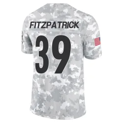 Minkah Fitzpatrick Pittsburgh Steelers Limited Youth 2024 Salute to Service Jersey (Arctic Camo)