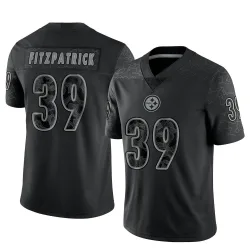 Minkah Fitzpatrick Pittsburgh Steelers Limited Youth Reflective Jersey (Black)