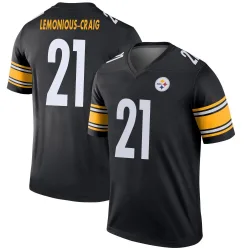 Montana Lemonious-Craig Pittsburgh Steelers Legend Youth Jersey (Black)