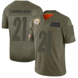 Montana Lemonious-Craig Pittsburgh Steelers Limited Men's 2019 Salute to Service Jersey (Camo)