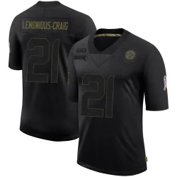 Montana Lemonious-Craig Pittsburgh Steelers Limited Men's 2020 Salute To Service Jersey (Black)