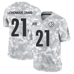 Montana Lemonious-Craig Pittsburgh Steelers Limited Men's 2024 Salute to Service Jersey (Arctic Camo)