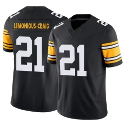 Montana Lemonious-Craig Pittsburgh Steelers Limited Men's Alternate Vapor F.U.S.E. Jersey (Black)