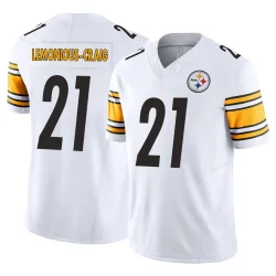 Montana Lemonious-Craig Pittsburgh Steelers Limited Men's Vapor F.U.S.E. Jersey (White)
