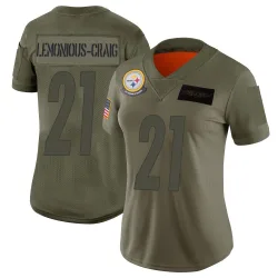 Montana Lemonious-Craig Pittsburgh Steelers Limited Women's 2019 Salute to Service Jersey (Camo)