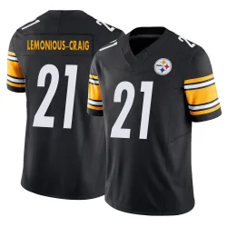 Montana Lemonious-Craig Pittsburgh Steelers Limited Youth Vapor F.U.S.E. Jersey (Black)