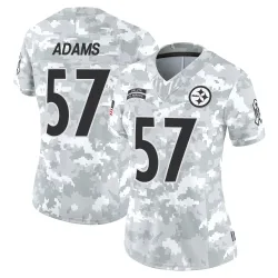 Montravius Adams Pittsburgh Steelers Limited Women's 2024 Salute to Service Jersey (Arctic Camo)