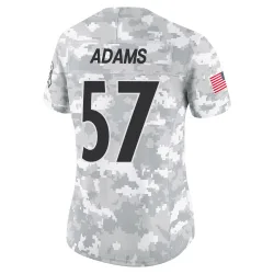 Montravius Adams Pittsburgh Steelers Limited Women's 2024 Salute to Service Jersey (Arctic Camo)