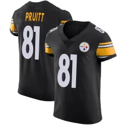 MyCole Pruitt Pittsburgh Steelers Elite Men's Team Color Vapor Untouchable Jersey (Black)