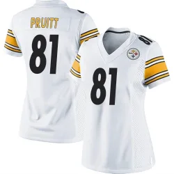 MyCole Pruitt Pittsburgh Steelers Game Women's Jersey (White)