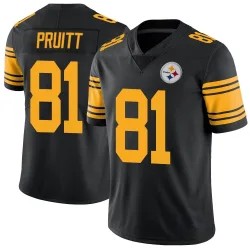 MyCole Pruitt Pittsburgh Steelers Limited Men's Color Rush Jersey (Black)
