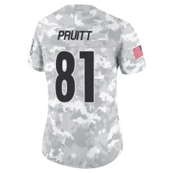 MyCole Pruitt Pittsburgh Steelers Limited Women's 2024 Salute to Service Jersey (Arctic Camo)