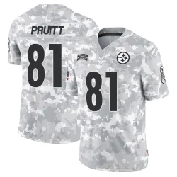 MyCole Pruitt Pittsburgh Steelers Limited Youth 2024 Salute to Service Jersey (Arctic Camo)