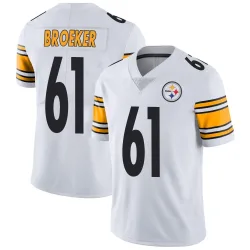 Nick Broeker Pittsburgh Steelers Limited Men's Vapor Untouchable Jersey (White)
