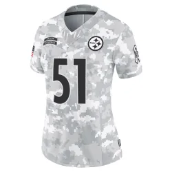 Nick Herbig Pittsburgh Steelers Limited Women's 2024 Salute to Service Jersey (Arctic Camo)