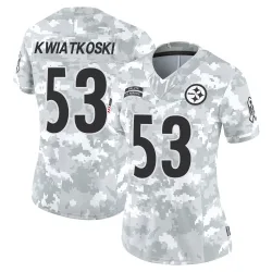 Nick Kwiatkoski Pittsburgh Steelers Limited Women's 2024 Salute to Service Jersey (Arctic Camo)