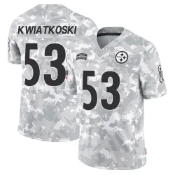 Nick Kwiatkoski Pittsburgh Steelers Limited Youth 2024 Salute to Service Jersey (Arctic Camo)