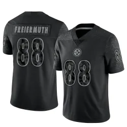 Pat Freiermuth Pittsburgh Steelers Limited Youth Reflective Jersey (Black)