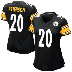 Patrick Peterson Pittsburgh Steelers Game Women's Team Color Jersey (Black)