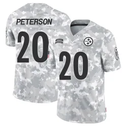 Patrick Peterson Pittsburgh Steelers Limited Youth 2024 Salute to Service Jersey (Arctic Camo)
