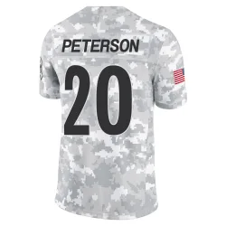 Patrick Peterson Pittsburgh Steelers Limited Youth 2024 Salute to Service Jersey (Arctic Camo)