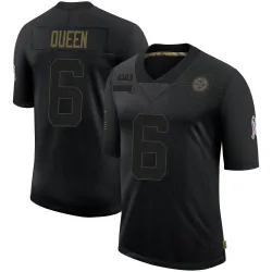 Patrick Queen Pittsburgh Steelers Limited Youth 2020 Salute To Service Jersey (Black)