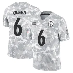 Patrick Queen Pittsburgh Steelers Limited Youth 2024 Salute to Service Jersey (Arctic Camo)