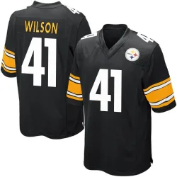 Payton Wilson Pittsburgh Steelers Game Men's Team Color Jersey (Black)