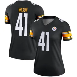 Payton Wilson Pittsburgh Steelers Legend Women's Jersey (Black)