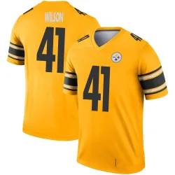 Payton Wilson Pittsburgh Steelers Legend Youth Inverted Jersey (Gold)
