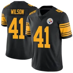 Payton Wilson Pittsburgh Steelers Limited Men's Color Rush Jersey (Black)
