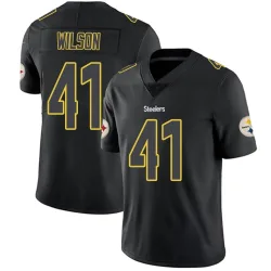 Payton Wilson Pittsburgh Steelers Limited Youth Jersey (Black Impact)