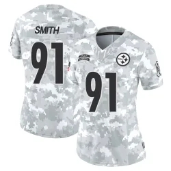 Preston Smith Pittsburgh Steelers Limited Women's 2024 Salute to Service Jersey (Arctic Camo)