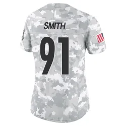Preston Smith Pittsburgh Steelers Limited Women's 2024 Salute to Service Jersey (Arctic Camo)