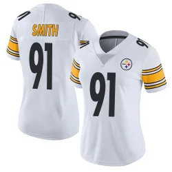 Preston Smith Pittsburgh Steelers Limited Women's Vapor Untouchable Jersey (White)