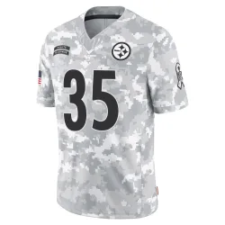 Quindell Johnson Pittsburgh Steelers Limited Men's 2024 Salute to Service Jersey (Arctic Camo)