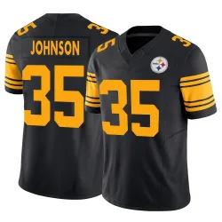 Quindell Johnson Pittsburgh Steelers Limited Men's 2nd Alternate Vapor F.U.S.E. Jersey (Black)