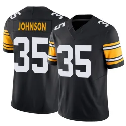 Quindell Johnson Pittsburgh Steelers Limited Men's Alternate Vapor F.U.S.E. Jersey (Black)