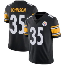 Quindell Johnson Pittsburgh Steelers Limited Men's Team Color Vapor Untouchable Jersey (Black)