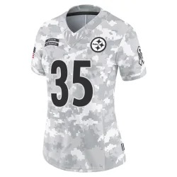 Quindell Johnson Pittsburgh Steelers Limited Women's 2024 Salute to Service Jersey (Arctic Camo)