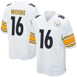 Robert Woods Pittsburgh Steelers Game Youth Jersey (White)