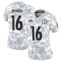 Robert Woods Pittsburgh Steelers Limited Women's 2024 Salute to Service Jersey (Arctic Camo)