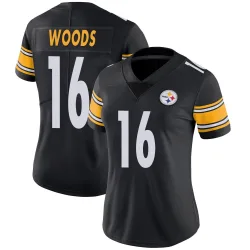 Robert Woods Pittsburgh Steelers Limited Women's Team Color Vapor Untouchable Jersey (Black)